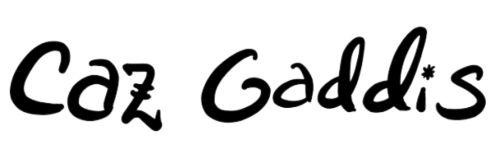 Caz Gaddis handwritten